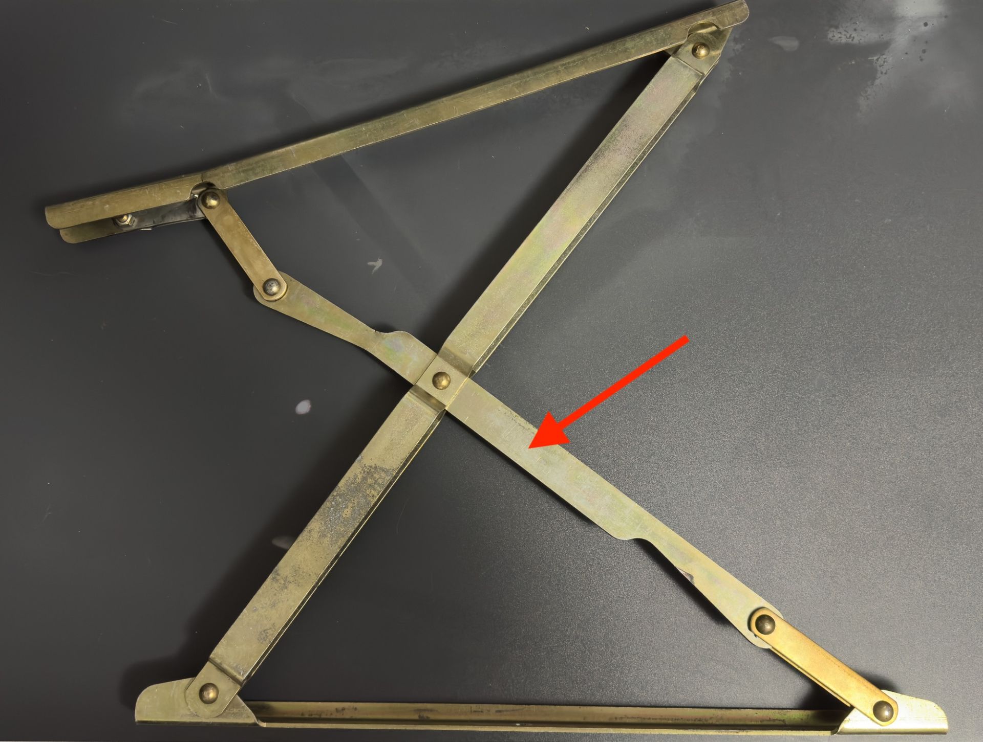 VW T4 Hubdach - Westfalia Schere - Querverbinder aus Edelstahl - Nachbau kein Originalteil