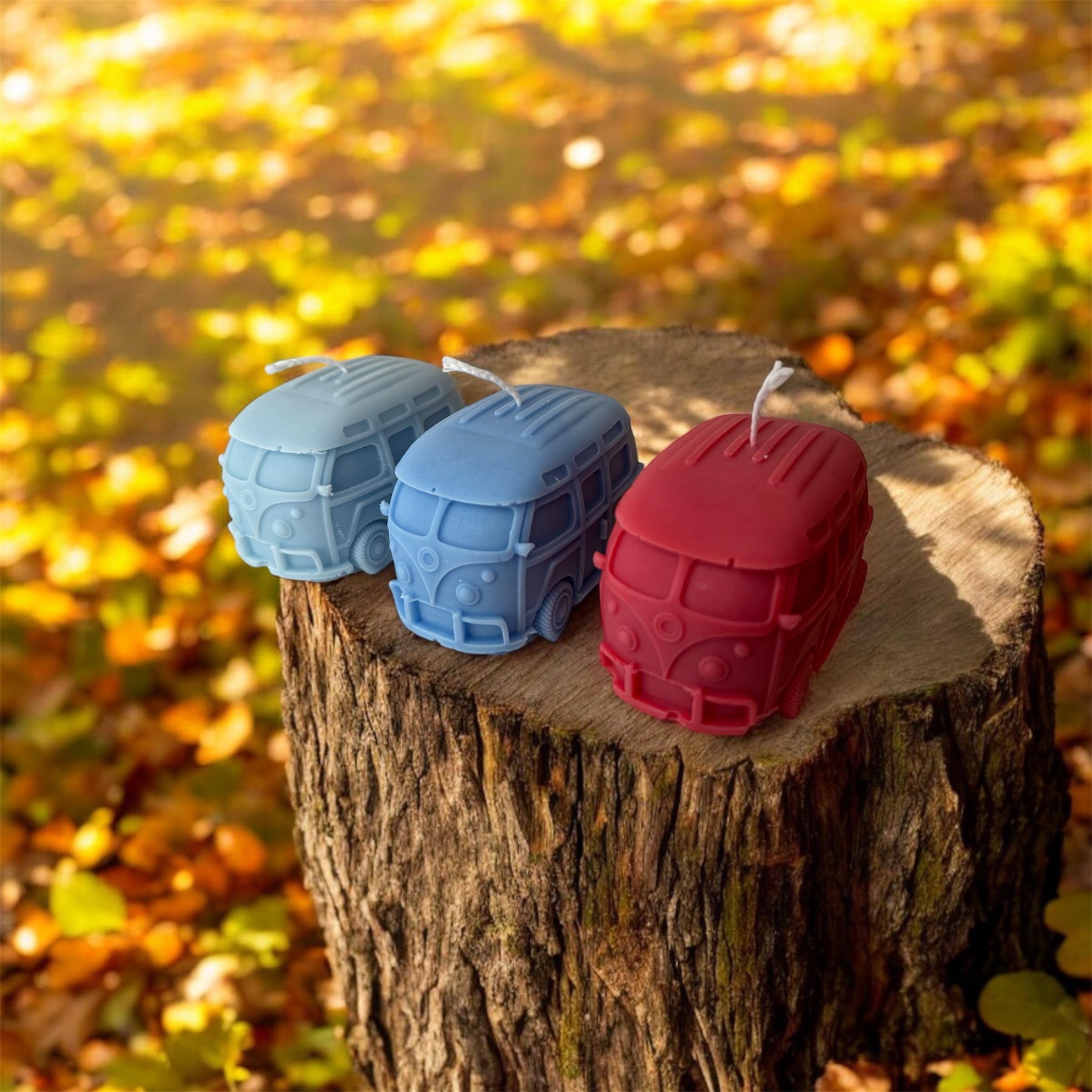 IMG_3345 Bus Kerzen mit verschiedenen Duftrichtungen