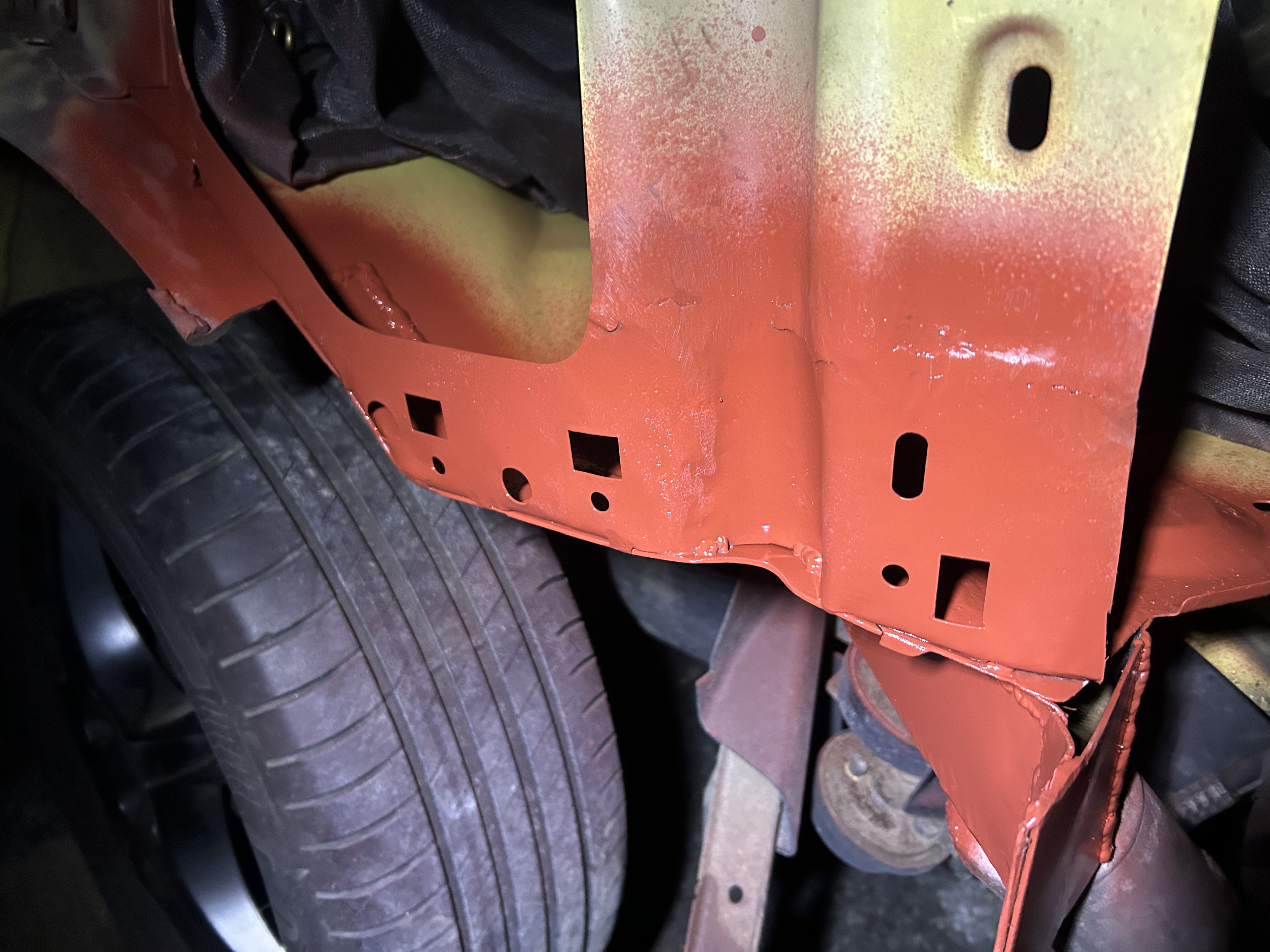 VW T4 Komposterblech Beifahrerseite- Nachbau kein Originalteil