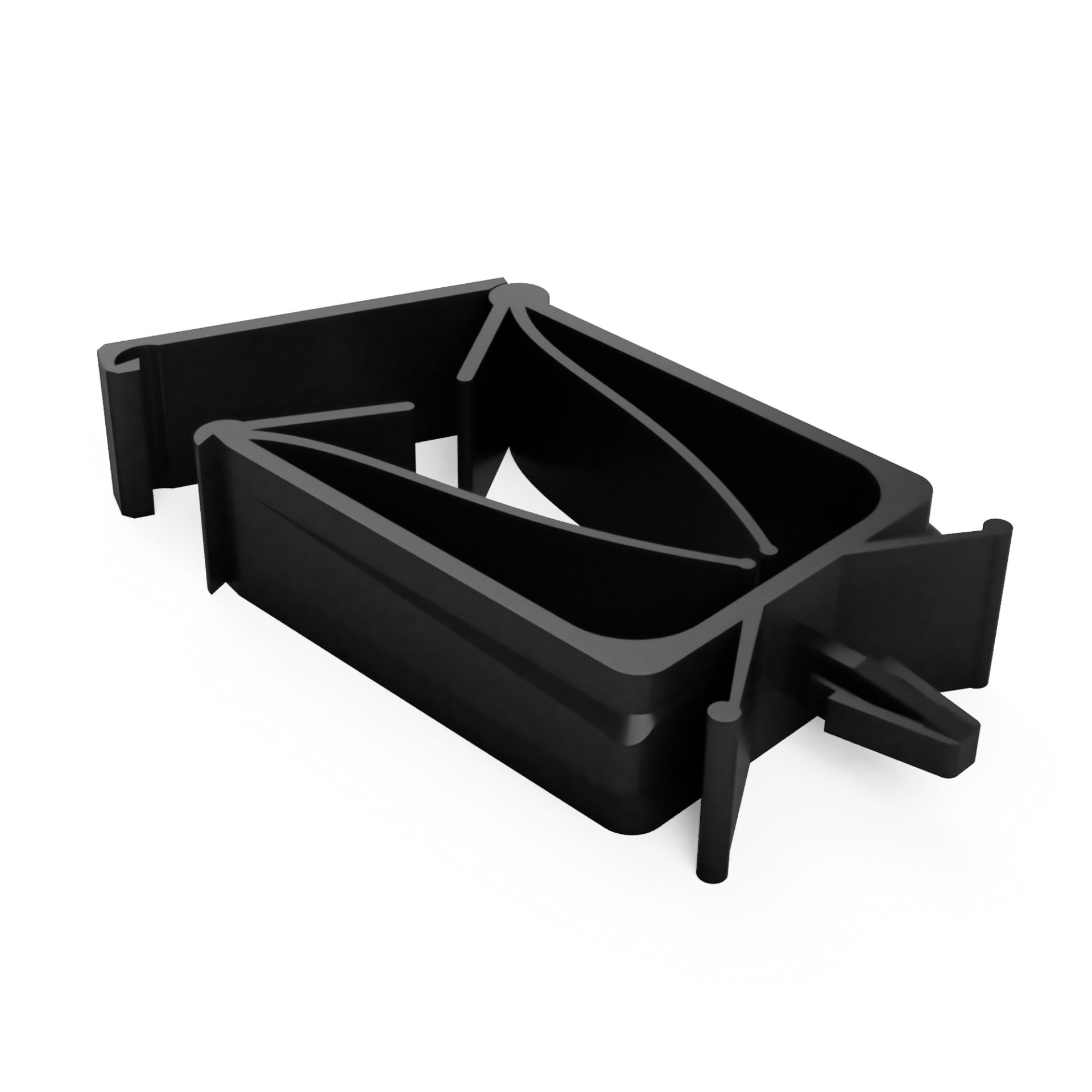 VW T4 Kabelschelle / Kabelclip 50 mm – Nachbau mit festem Deckel kein Original