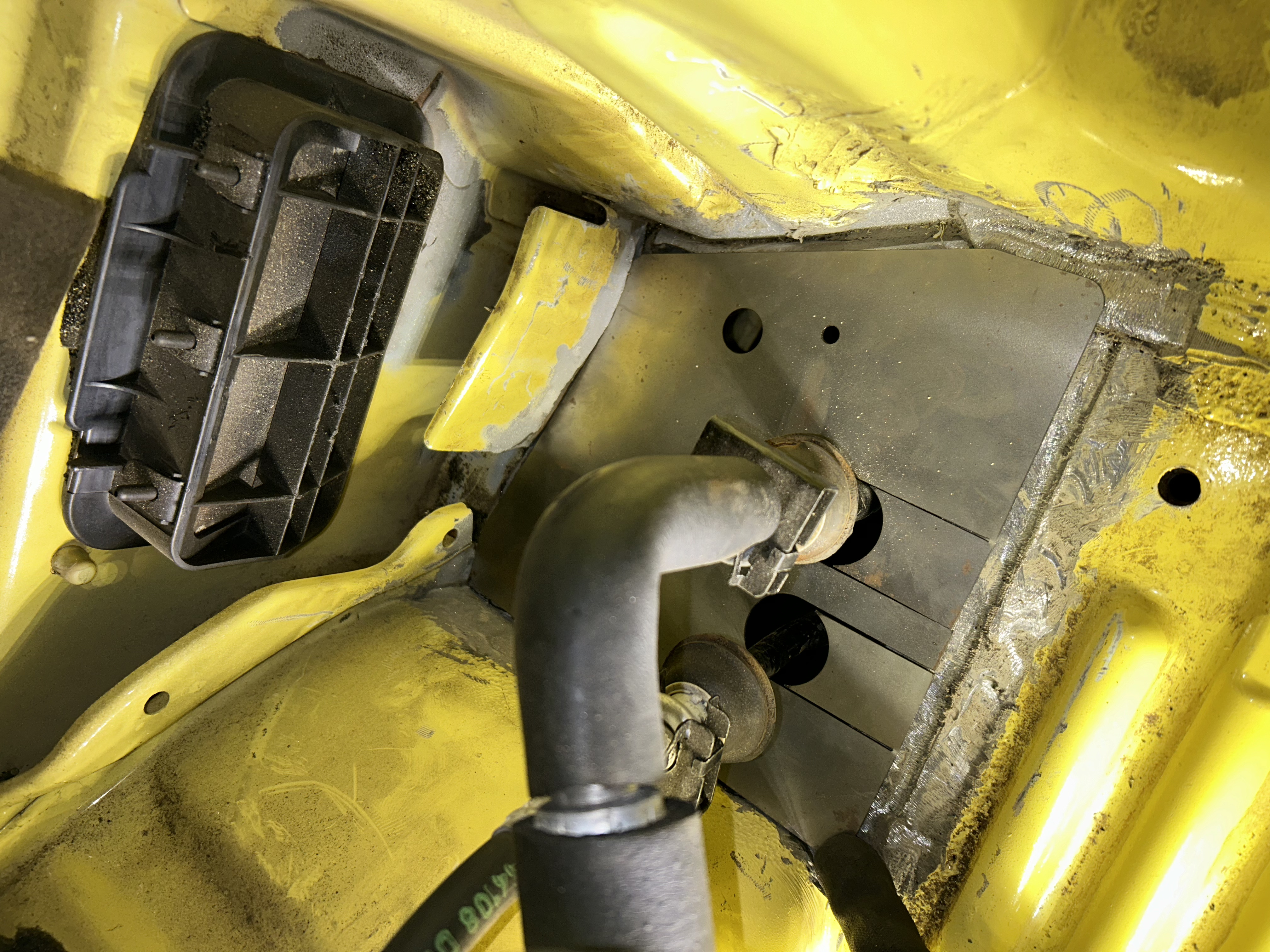 VW T4 Klimablech hinten rechts - Nachbau kein Originalteil
