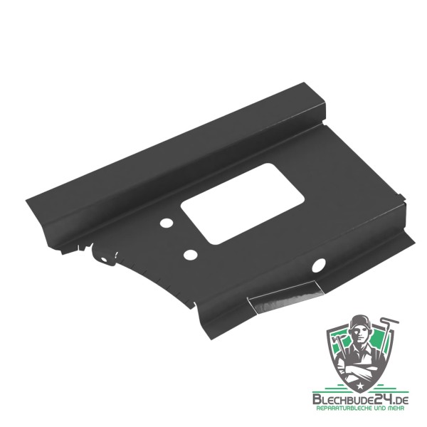 VW T4 Zwangsentlüftung, Aufnahme Stoßstange hinten, Reparaturblech links- Nachbau kein Originalteil VW T4 Zwangsentlüftung, Aufnahme Stoßstange hinten, Reparaturblech links- Nachbau kein Originalteil