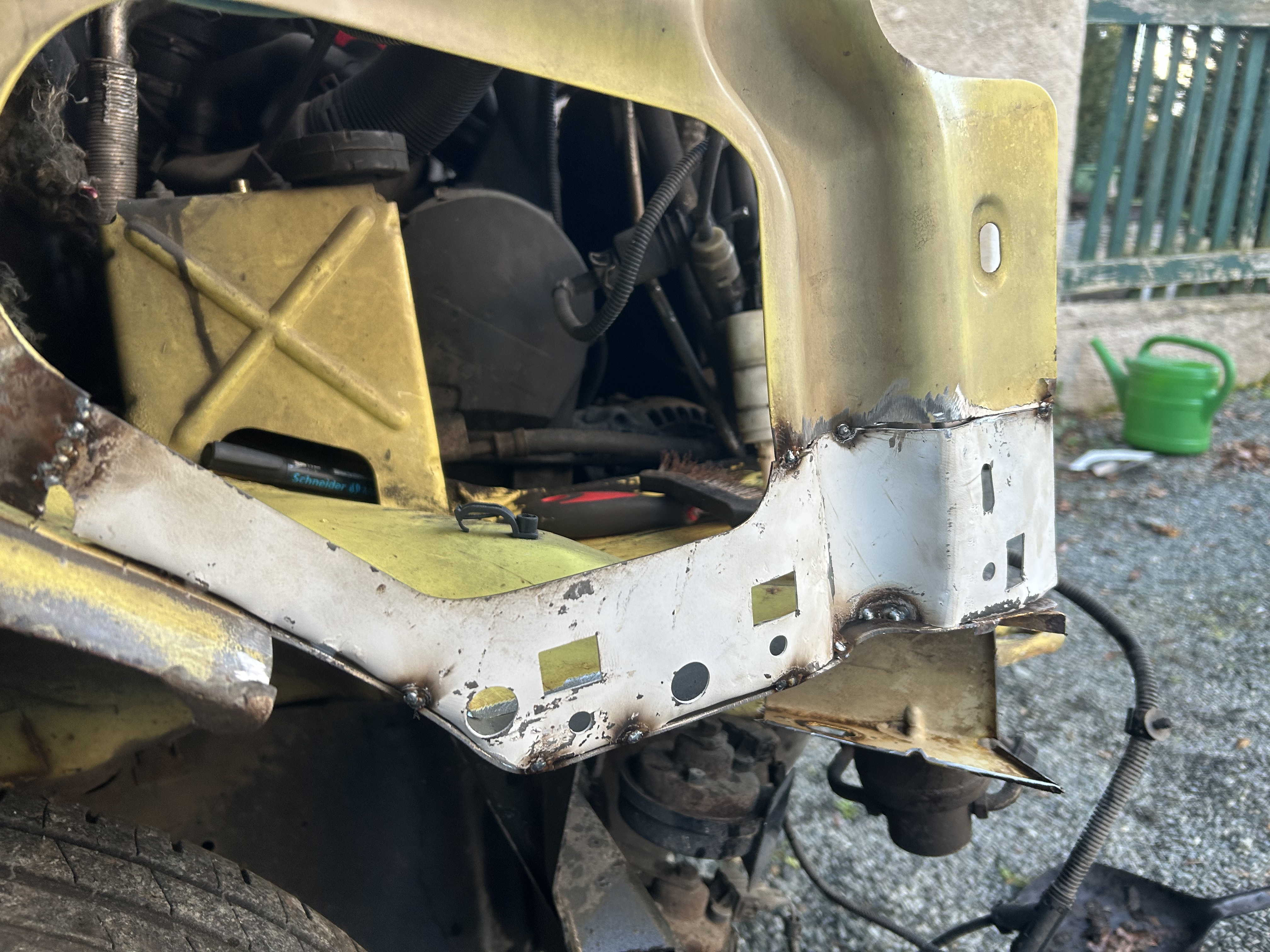 VW T4 Komposterblech Beifahrerseite- Nachbau kein Originalteil