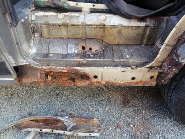 VW T4 Verstärkungsblech Innenschweller Beifahrerseite - Nachbau kein Originalteil