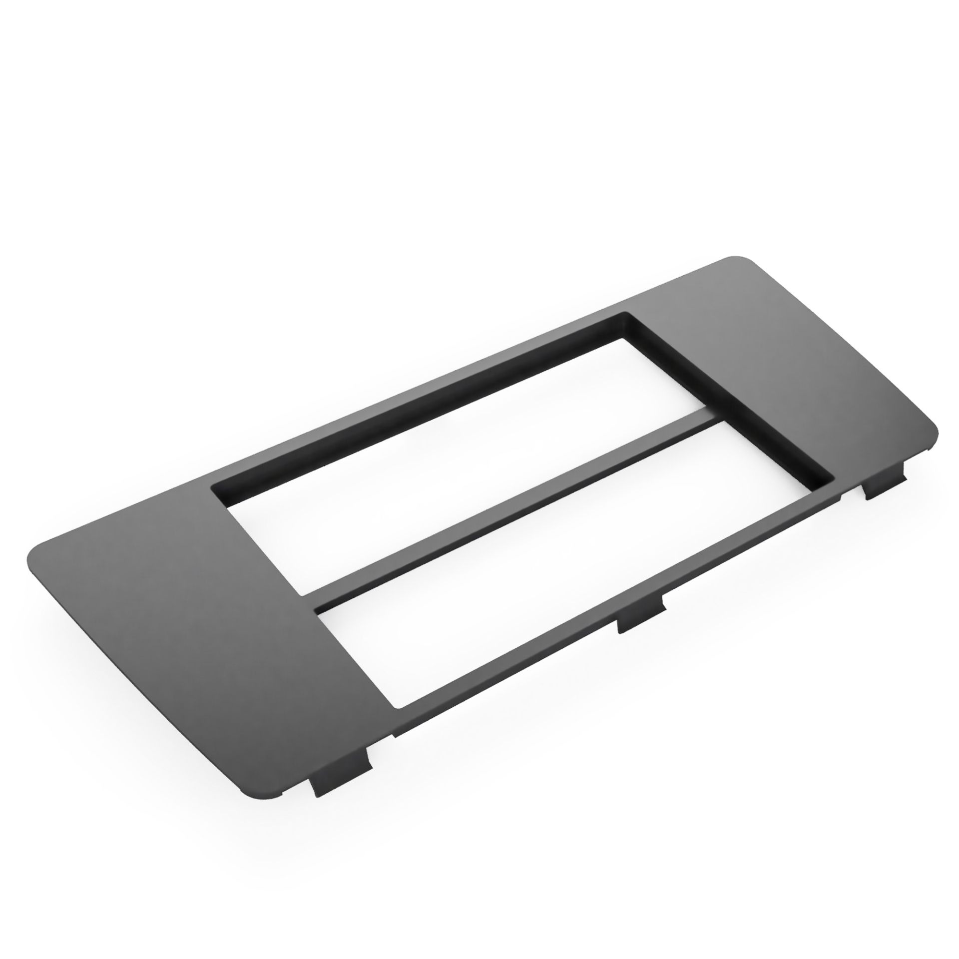 VW T4 Blende Ablagefach für 2-DIN-Fach – Große Mittelkonsole - Nachbau VW T4 Blende Ablagefach für 2-DIN-Fach – Große Mittelkonsole - Nachbau